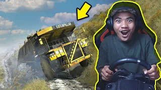 DUMP TRUCK TAMBANG MUAT BATU JENGAT!! - MUDRUNNER