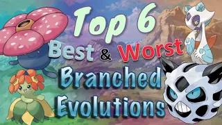 Top 6 Best and Worst Branched Evolutions in Pokémon