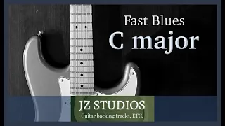 Fast Blues backing track in C major | JZStudios33