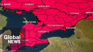Heat dome over southern Ontario, Quebec could set records for sweltering temperatures in September