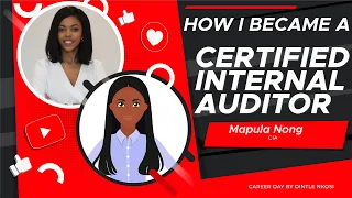 Meet Mapula Nong - How to become a Certified Internal Auditor