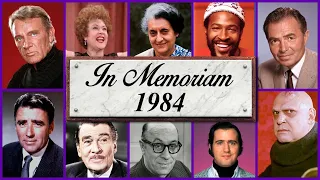 In Memoriam 1984: Famous Faces We Lost in 1984