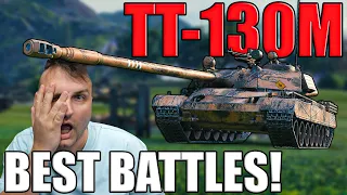 Best Battles with TT-130M in World of Tanks!