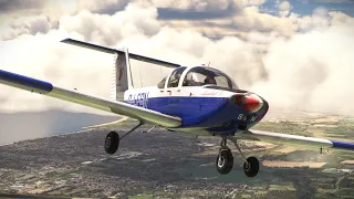 Ultimate Realism: JustFlight PA38 Tomahawk in MSFS with a Real Pilot