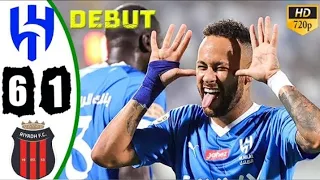 Al Hilal vs Al Riyadh 6-1 Hіghlіghts _ All Goals 2023 Neymar DEBUT