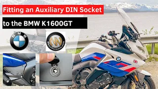 Fitting an Auxiliary DIN Socket to the BMW K1600