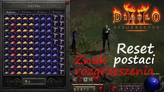 Diablo 2 Resurrected - Poradnik - Znak Rozgrzeszenia i reset postaci