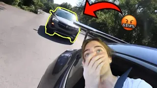 INSANE KAREN ROAD RAGE!! (SHE FOLLOWED US)