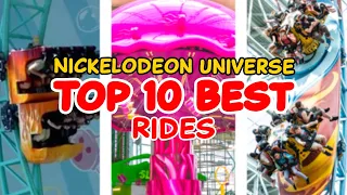 Top 10 rides at Nickelodeon Universe - Mall of America, New Jersey | 2022