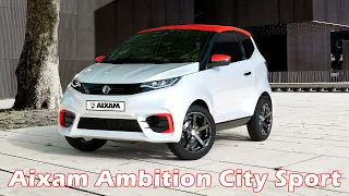 Aixam Ambition City Sport im Detail - ohne Moderation -