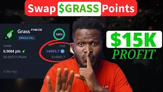 How to Sell Your Grass Point/Reward To Get USDT/USDC or Solana - Grass Token Sell