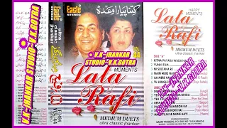 {LATA RAFI HAPPY MOMENTS MEDUM DUETS VOL 44}~EAGLE ULTRA CLASSIC JHANKAR~{V. K. GOTRA}