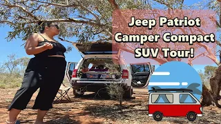 Jeep Patriot Camper Tour! | Solo Female in a Jeep SUV