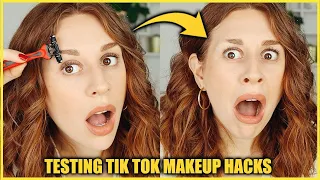 I Tried Viral TikTok Makeup Hacks To See If They Work | Charlotte Dobre