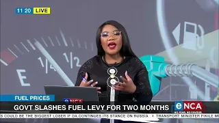 Fuel prices are going down as government reduces the general levy