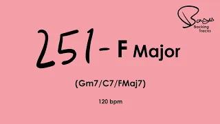 251 F Major Jazz Backing Track - 120 bpm