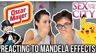 REACTING TO MANDELA EFFECTS