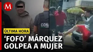 Detienen a 'Fofo Márquez' por golpear a una mujer en Naucalpan
