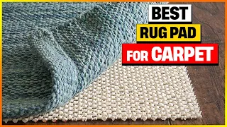 Best Rug Pad For Carpet 2024 with Top 6 Picks [Watch Before You Buy]