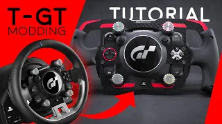 HOW TO transform the Thrustmaster T-Gt and T-Gt II - F1 Wheel mod - TUTORIAL