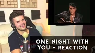 MUSICIAN REACTS to Elvis Presley - One Night With You ('68 Comeback Special)