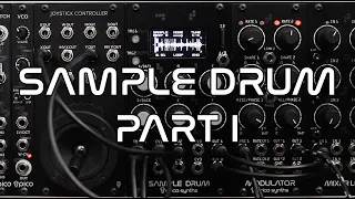 Erica Synths Sample Drum demo (part 1)