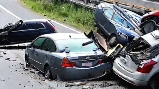 Car Crash Compilation | Bad Drivers, Road Rage, Brake Check, Driving Fails | 2023