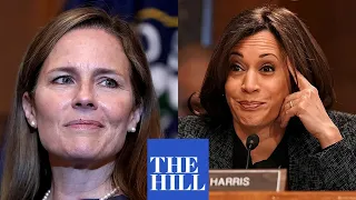 WATCH: Kamala Harris GRILLS Amy Coney Barrett during Senate hearing