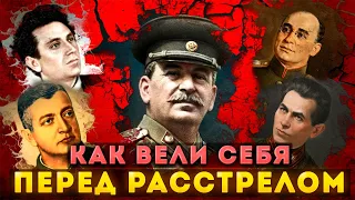 Ежов, Тухачевский, Зиновьев, Берия -  как они вели себя перед расстрелом?