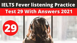 IELTS Fever listening Practice Test 29 With Answers 2021 | Jenna and Marco IELTS listening