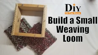 Make a Weaving Loom for Easy Weaving Project | Kids Weaving Projects