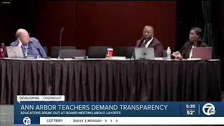 Ann Arbor teachers demand transparency