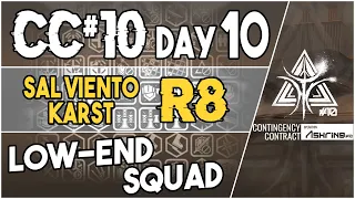 CC#10 Daily Stage 10 - Sal Viento Karst Risk 8 | Low End Squad |【Arknights】