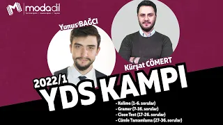 2022/1 YDS KAMPI 1.GÜN !