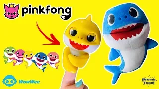 Pinkfong Baby Shark Toys From Wowwee! Baby Shark Puppet Show!