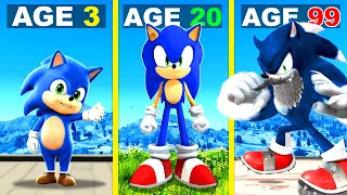 Surviving 99 YEARS As SONIC In GTA 5 ...