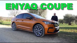 Skoda Enyaq coupe sportline review | Skoda's brand new coupe EV