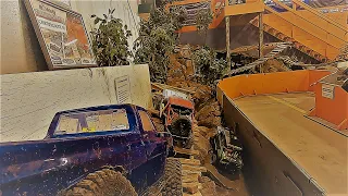 RC Rock Crawling Competition 3/6/22 Scx24 TRX4 Injora Defender Cherokee Build & test drive C1 C2 C24