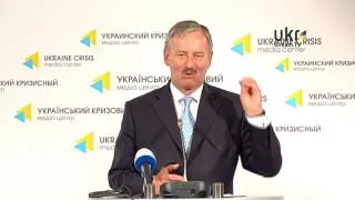 Siim Kallas, Ukrainian Сrisis Media Center. May 20, 2014.