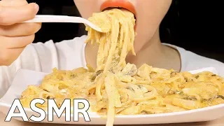 ASMR CREAMY CHEESY Kimchi Pasta 🧀김치크림파스타 먹방🧀