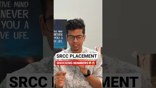 SRCC placements will shock you 😱|SRCC highest package!Shri Ram College of commerce, DU #srcc #shorts