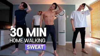 e.6 30분 걷기 홈트 (땀범벅💦!!) | 30min HOME WALKING (SWEAT💦!!) for ALL AGES