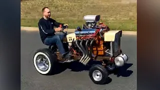 Gasser V8 Garden Street Tractor