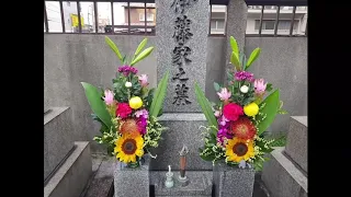 Кладбище в Осаке (Япония)