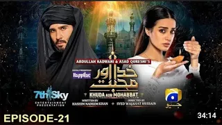 Khuda Aur Mohabbat - Season 3 Ep 21 [Eng Sub] Digitally Presented by Happilac Paints - 26 June 21