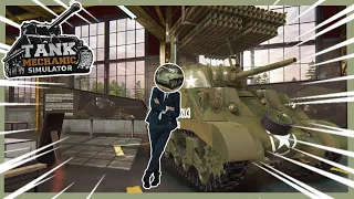 Tank Mechanic Simulator finally added SHERMANS!!