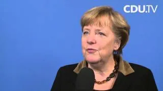 EXKLUSIV: Angela Merkel nach ihrer Wiederwahl