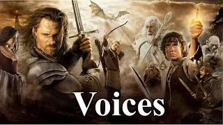 LOTR Voices: Gandalf, Frodo Baggins, Legolas, Gollum, etc.