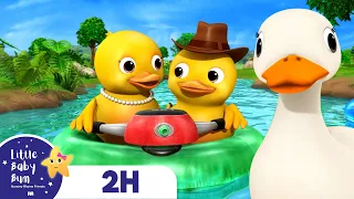 10 Little Duckies - Count to Ten + More | Babies Learn English - LBB Nursery Rhymes