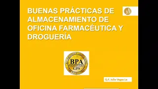 Sesión 04 - Administración Farmacéutica - Pablo Casals